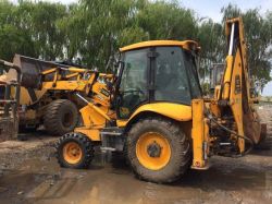 JCB 4CX 4in1 bucket used backhoes for sale 4*4  tractor for sale