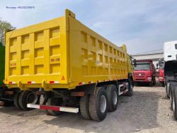 second hand Sinotruck HOWO 6X4 Used Dump Heavy tipper Truck