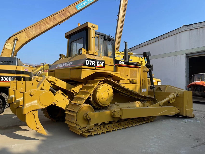D7R Used Caterpillar bulldozer with ripper Crawler Tractor