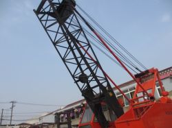 KH125 hitachi used crane 35T crawler lift crane
