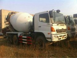 Second hand hino used concrete mixer japan truck mixer for sale