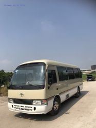 29 seats used Toyota coaster buses mini bus from japan